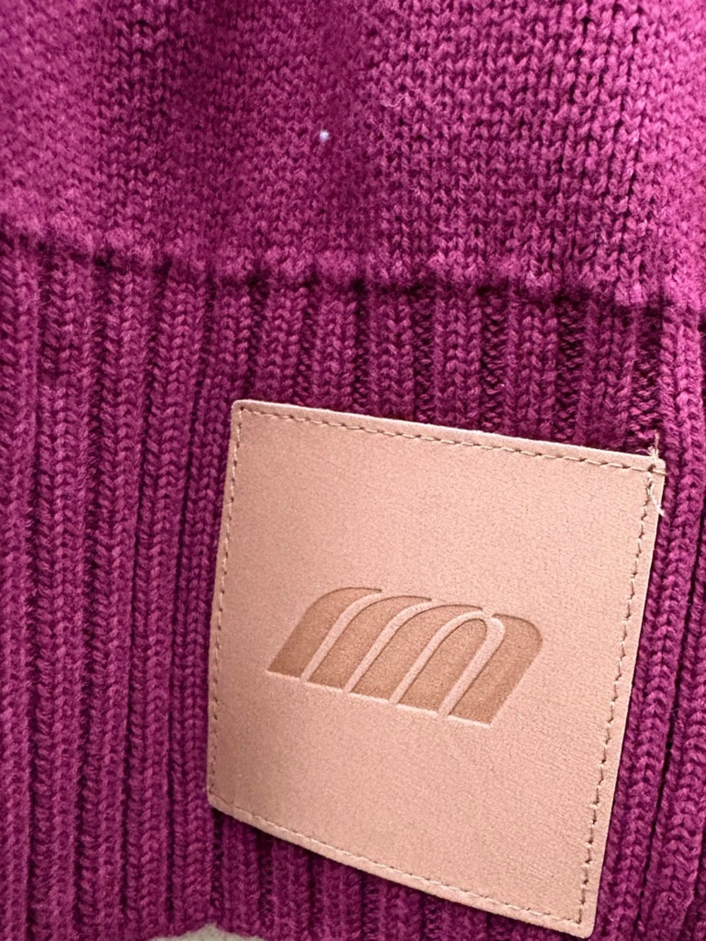 Emestudio Thrill Burgundy Zipper Knit - Picture 5 of 6